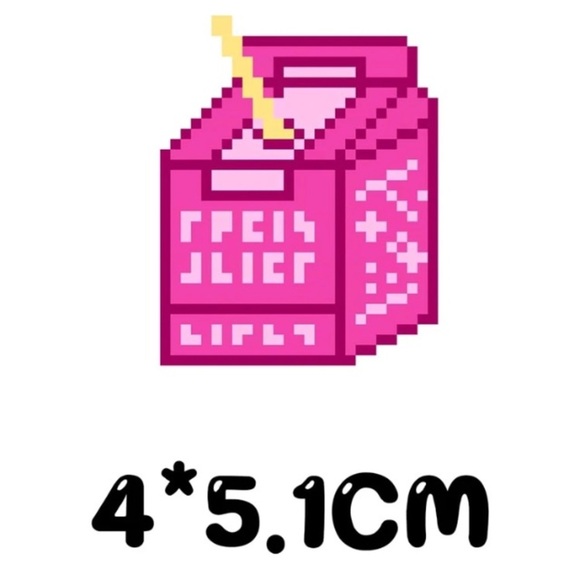 Retro Pixel Art Sticker Set 48 piece - Picture 6 of 6